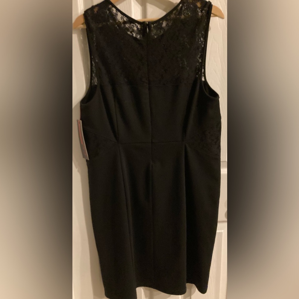 Sofia Vergara Black Lace Front Dress XL